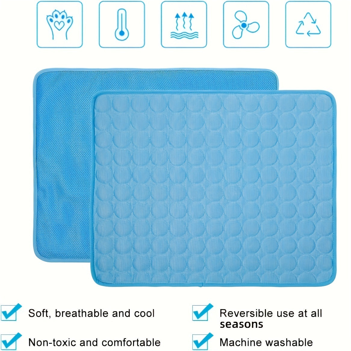 Dog Cooling Mat Cooling Pad for Pets.